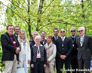 The judges officiating at the 2017 CDI-W Mariakalnok