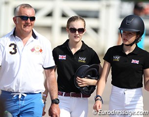 British pony riders on the move