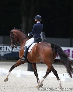 Laura Graves and Verdades at the 2017 CDIO Rotterdam :: Photo © Astrid Appels