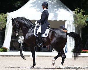 Adrienne Lyle and Salvino at the 2017 CDIO Rotterdam :: Photo © Astrid Appels