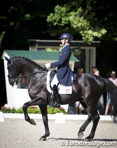 Juan Matute Guimon and Don Diego at the 2017 CDIO Rotterdam :: Photo © Astrid Appels