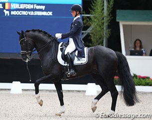 Fanny Verliefden and Indoctro van de Steenblok at the 2017 CDIO Rotterdam :: Photo © Astrid Appels