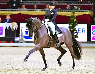 Dorothee Schneider and Sammy Davis Jr at the 2017 CDI-W Salzburg :: Photo © Daniel Kaiser