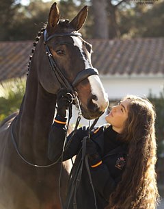 Catalyna Makhmudova Petrenko and Alandro grateful for their sponsorship contract with Italian luxury brand Bottega Conticelli