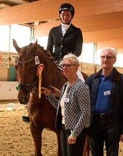 Jenny Kitzing and Fair Lady S win the 2017 Bundeschampionate qualifier in Steinhagen 