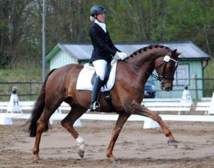 Karolin Sjoland on Bravour (by Hermes x Prestige VDL)