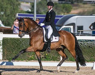 Sönke Rothenberger and Cosmo at the 2017 CDI Valencia :: Photo © Fotistica/CES Valencia