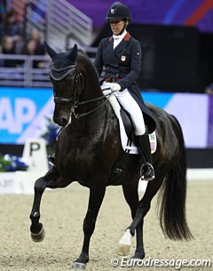 Kasey Perry and Dublet at the 2017 World Cup Finals