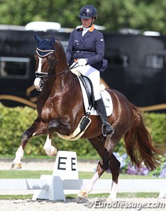 Uphill canter :: Photo © Astrid Appels