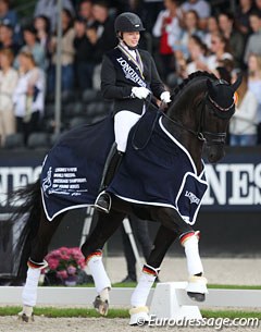 Ann-Christin Wienkamp and Don Martillo are the 2017 World Championships in the 5-year old division :: Photo © Astrid Appels