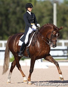 Canadian Naima Moreira Laliberté on Cecilia Bergakra Berglund's former ride I Do Kiss