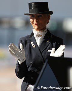 Janne Rumbough ecstatic when she found out she won the class
