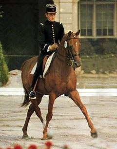 Patrick Le Rolland and Cramique xx at the 1974 World Championships