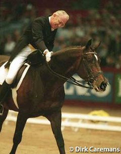 Reiner Klimke and Biotop at the 1996 CDI Amsterdam :: Photo © Dirk Caremans