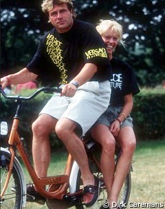 Sjef Janssen and Anky van Grunsven at the 1997 European Championships :: Photo © Dirk Caremans