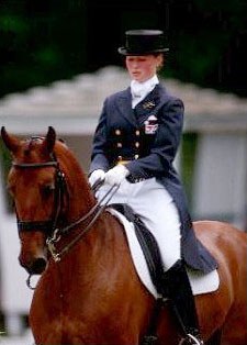 Kirsten Beckers and Oulie B at the 1997 Dutch Championships :: Photo © Arnd.nl