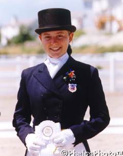 Kate Poulin at the 1998 North American Young Riders Championships :: Photo © Mary Phelps