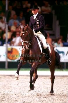 Sven Rothenberger and Without a Doubt at the 1998 Dutch Championships :: Photo © Arnd Bronkhorst