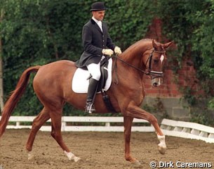 Geert van der Borght and Rosantica at the 1999 CDN Dendermonde :: Photo © Dirk Caremans