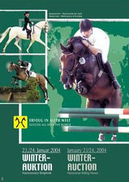 The 2004 Hanoverian Winter Auction catalog