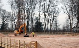 New arena at Bishop Burton for the 2010 European Pony Championships