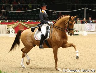 Adelinde Cornelissen and Parzival :: Photo © Caroline Finch