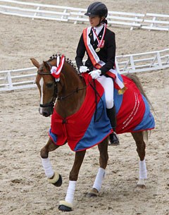 Be My Boy wins the 2012 Polish Pony Championships