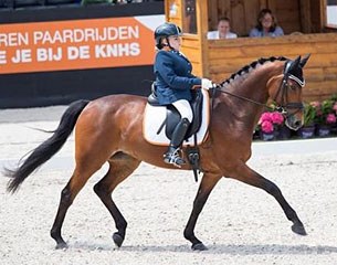 Demi Vermeulen and Burberry at the 2016 Dutch Para Dressage Championships