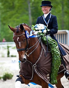 Soraya II became Finnish Grand Prix dressage champion in 2013