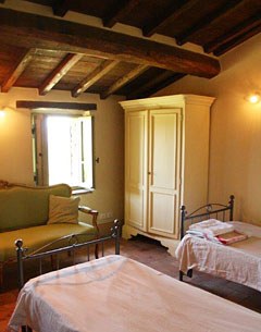 One of five bedrooms
