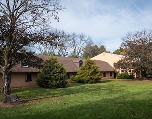 The stable buildings and indoor