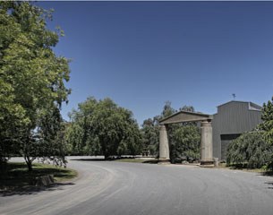 driveway to the large car park