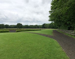 The property includes a 1 kilometre sand track