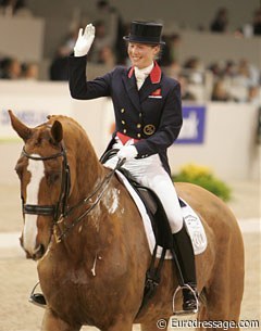 Laura B and Mistral at the 2009 CDI-W Den Bosch :: Photo © Astrid Appels