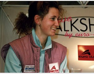 Nicole Uphoff at the 1993 Equitana :: Photo © Astrid Appels