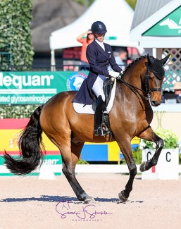 Olivia Lagoy-Weltz and Rassing's Lonoir :: Photo © Sue Stickle