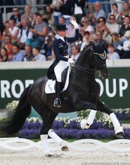 Therese Nilshagen and Dante Weltino OLD at the 2019 CDIO Aachen :: Photo © Astrid Appels