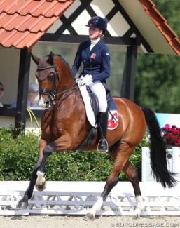 Renee Stadler and Cappucino XIV at the 2019 CDIO-PJYR Hagen :: Photo © Astrid Appels
