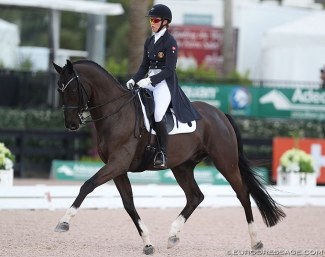 Alexandra Andresen and Empire at the 2018 CDI Wellington :: Photo © Astrid Appels