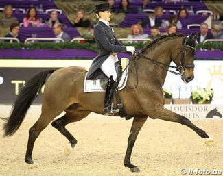 Senta Kirchhoff and L'Arbuste win the Louisdor Cup Finals in Frankfurt :: Photo © LL-foto