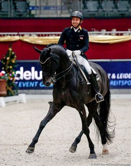 Malaysian Qabil Ambak competing all over Europe, here at the CDI-W Salzburg, in pursuit of Olympic qualification :: Photo © Petra Kerschbaum