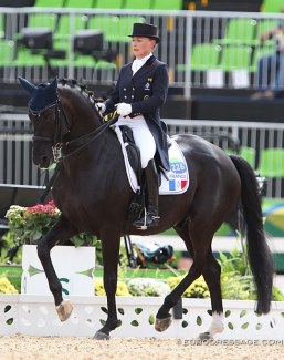 Karen Tebar and Don Luis at the 2016 Olympic Games in Rio :: Photo © Astrid Appels