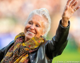Margit Otto-Crépin at the opening ceremony of the 2019 CHIO Aachen :: Photo © Stefan Lafrentz/Hippofoto
