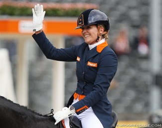 Emmelie Scholtens at the 2019 European Dressage Championships :: Photo © Astrid Appels