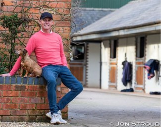 Carl Hester at his yard in Newent, Great Britain :: Photo © Jon Stroud