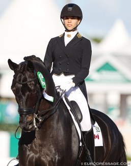 Naima Moreira Laliberté and Statesman at the 2020 CDI Wellington :: Photo © Astrid Appels