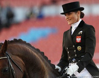 Katarzyna Milczarek at the 2017 European Dressage Championships :: Photo © Astrid Appels