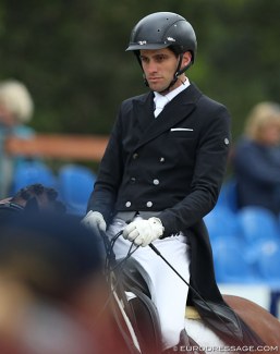 Ivan Nieto Sanchez competing in the Louisdor Cup qualifier at the 2019 CDI Hagen :: Photo © Astrid Appels