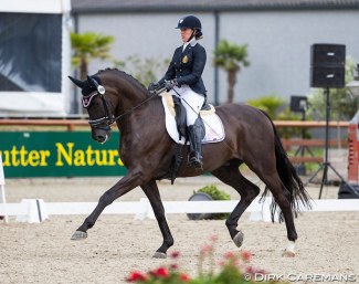 Belgian para rider Manon Claeys on San Dior in 2019 :: Photo © Hippofoto