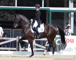 Ann Kathrin Lindner and FBW Sunfire at the 2020 CDI Hagen :: Photo © Astrid Appels